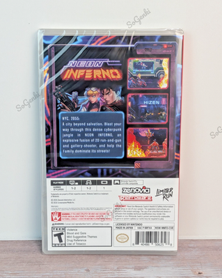 Neon Inferno Nintendo Switch NEW | eBay