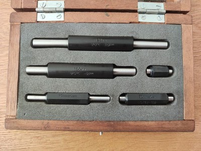 Mitutoyo Einstellmaß Satz - Prüfmaß Set mit 25, 50, 75, 100, 125 guter Zustand
