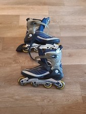 Men  s K2 Exo Tech Soft Boot Inline Skates Rollerblades Blue Sz 12.5