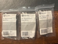 Bodymed 2 Pairs 3 PACKS  45" Replacement Lead Wires for TENS, EMS and IF Units