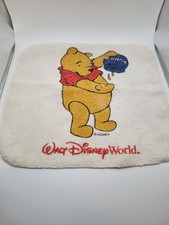 Vintage Winnie The Pooh Walt Disney World Hand Towel Face Cloth Wash Cloth