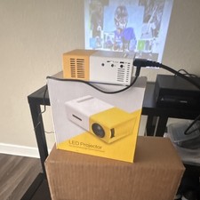 LED Multimedia Projector 1080p Max HDMI Portable Projector