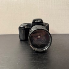 Minolta Maxxum 5xi SLR Film Camera With Vivitar 28-200mm Auto Focus Zoom Lens