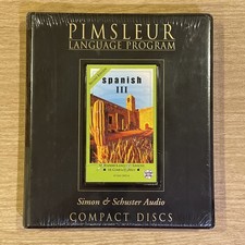 PIMSLEUR LANGUANGE PROGRAM SPANISH III SECOND EDITION 30 Lessons 16 Discs NEW