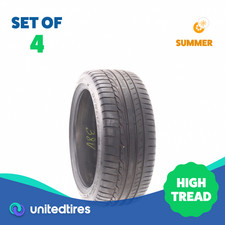 Set Of 4 Driven Once 24540r18 Dunlop Sport Maxx Rt 97w - 932