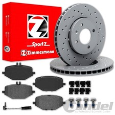 Zimmermann SPORT BREMSSCHEIBEN 345mm + BELÄGE HINTEN für MERCEDES GLE GLS W167 Zimmermann SPORT BREMSSCHEIBEN 345mm + BELÄGE HINTEN für MERCEDES GLE GLS W167