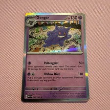 Pokémon Gengar TCG Holo Card 94/165 Scarlet & Violet 151 on eBay