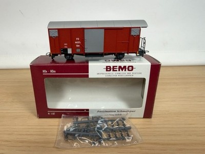 BEMO H0m 2250 227  Gedeckter Güterwagen Gbv 4437 der FO - Sehr Gut - OVP