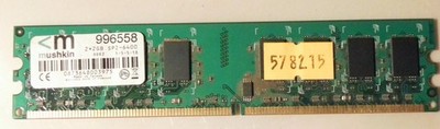 MUSHKIN 2 GB PC2 DDR-RAM für Desktop-PC