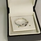 Vintage Sterling Silver 925 Intertwined Double Band Ring Versatile