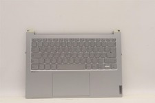 Lenovo Yoga 7 14IAH7 Palmrest Cover Touchpad Keyboard German Silver 5CB1J19799