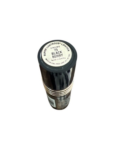 Revlon Super Lustrous Creme Lipstick #75 BLACK BERRY 0.15oz (1 New) - Picture 2 of 2