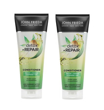 2x John Frieda Detox & Repair Conditioner Dry/Stressed/Damaged Hair 250ml