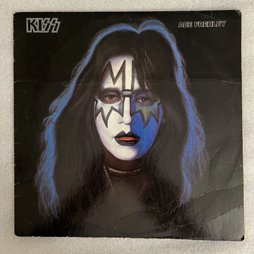 Kiss Ace Frehley Solo +KISS Alive! 1975 Gatefold Vinyl LP (Missing 1st album)