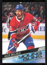 2020-21 Upper Deck #230 Alex Belzile Young Guns RC