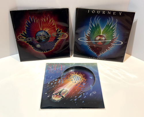 Journey Vinyl LP Lot Infinity (1978) Evolution (1979) Escape (1981 ...