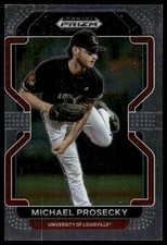 2022 Panini Prizm Draft Picks #PDP176 Michael Prosecky