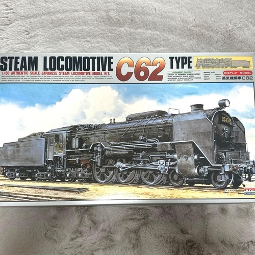 Maquette plastique assemblée locomotive à vapeur Nagano C62 en