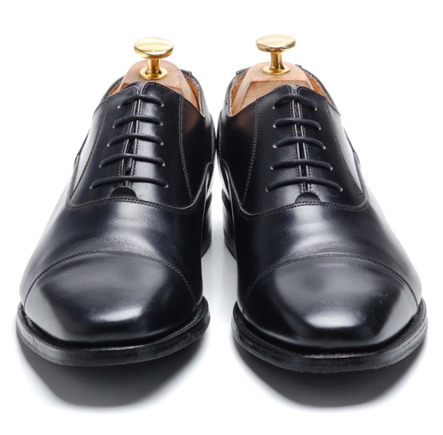 Zapatos con correa Oxford con tapa negra Barker: Trent Reino Unido 6,5 G EE. UU. 7,5 UE 40,5 - Imagen 3 de 11