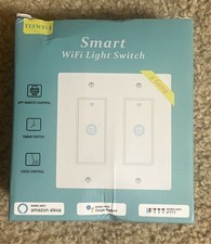 Yeewell Smart WiFi Light Switch 2 Gang for Alexa Google Assistant IFTTT
