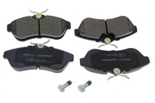 Bremsbelagsatz Scheibenbremse Vorderachse für CITROËN C2 C3 I Pluriel