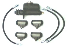 Brake Kit Hudson MOST 1936-1939 Master & wheel cylinders & Hose