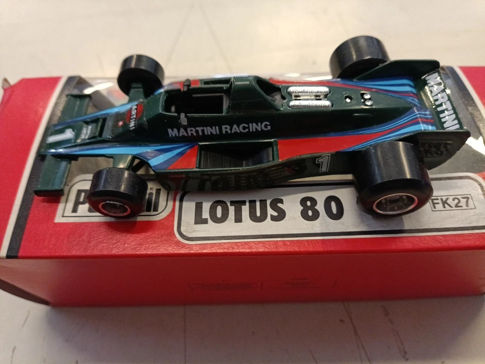 Lotus 80 F1 #1 Martini Racing Polistil 1/32 FK27 ITALY '80 Die Cast Metal Model - Immagine 3 di 4
