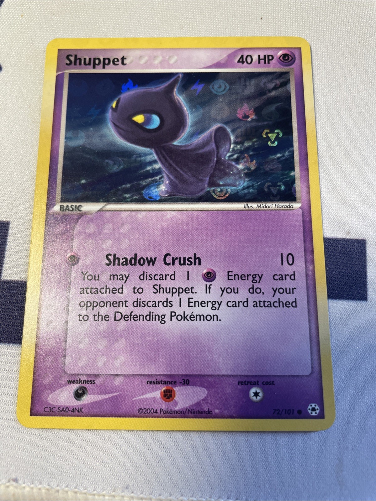 Shuppet Reverse Holo Hidden Legends 72/101 NM