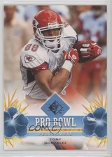 2008 SP Pro Bowl Performers Tony Gonzalez #PBP-41 HOF