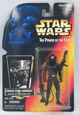 1996 Star Wars POTF DEATH STAR GUNNER Collection 1 Red Card Kenner NEW