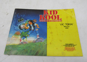 Kid Kool and the Quest for the Seven Wonder Herbs (Nintendo NES, 1990) W/ MANUAL
