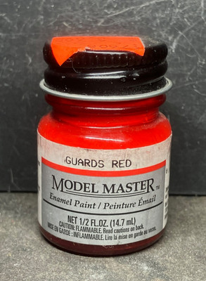Testors Model Master Guard Red 2718 Gloss Enamel Paint .5 oz