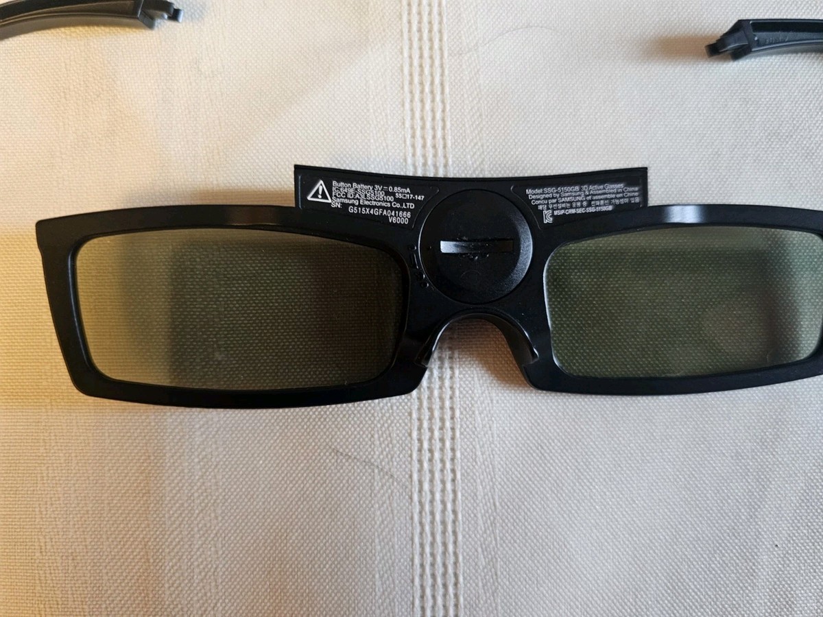 Samsung SSG-5150GB 3D Active Glasses - Black for sale online | eBay