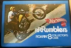 Lot Of 12 Hot Wheels RRRumblers, 6 Riders & Vintage Roarin’ 8 Collectors Case