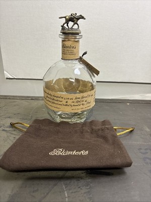 Blanton's Kentucky Bourbon Empty Bottle Rick No 66 Letter  N  W/bag