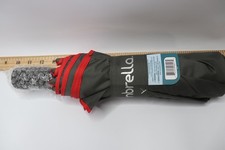 Rainbrella Color Trim Small Gray Auto Open Umbrella