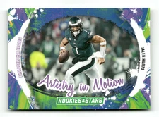 2024 Panini Rookies & Stars Artistry in Motion Jalen Hurts #AIM-JHS