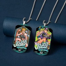 JoJo's Bizarre Adventure Necklace Gifts For Teens Kids Women Men Decor