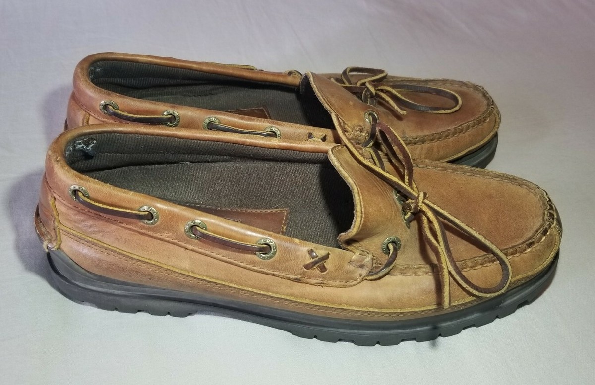 Ralph Lauren Polo Sport brown Leather Loafers 8 Ralph Lauren Polo Sport Shoes Size 8 Brown | Mercari main image 3