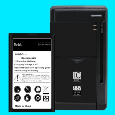 Large Capacity 2720mAh Battery Universal Charger fits ZTE Pocket Wifi MF975S