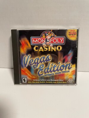 Video Game PC Monopoly Casino Vegas Edition over 245 game variations