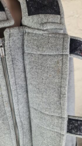 vintage LACOSTE Wool Soft Shell like Coat Size: 52/4 or XL GOOD Condition - Picture 16 of 20