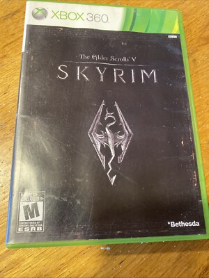 The Elder Scrolls V: Skyrim (Microsoft Xbox 360, 2011) Complete With Map