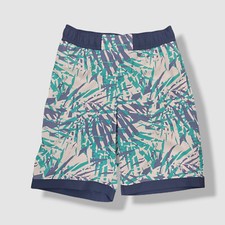 Columbia Kid's Boy's Green Tonal Sandy Shores Board Shorts Swimwear Size M