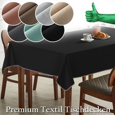 Tischdecke abwaschbar Stoff Tafeldecke Tischt...