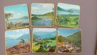 WIN EL WARE SET made in england Dessous d' assiette (6) Paysage ECOSSE SCOTLAND