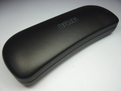 メガネケース　MATSUDA NEW!! Black Matsuda Hard Eyeglasses-Sunglasses Case, Box