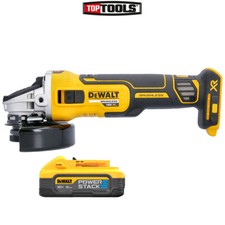 DeWalt DCG405N 18V XR Brushless AngleGrinder 125mm with 1 x 5.0Ah Battery