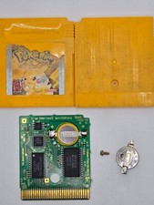 Pokemon Yellow Pikachu Edition (Game Boy, 1999) *New Battery* Authentic