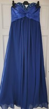Royal Blue Bridesmaid Prom Dress Size 10